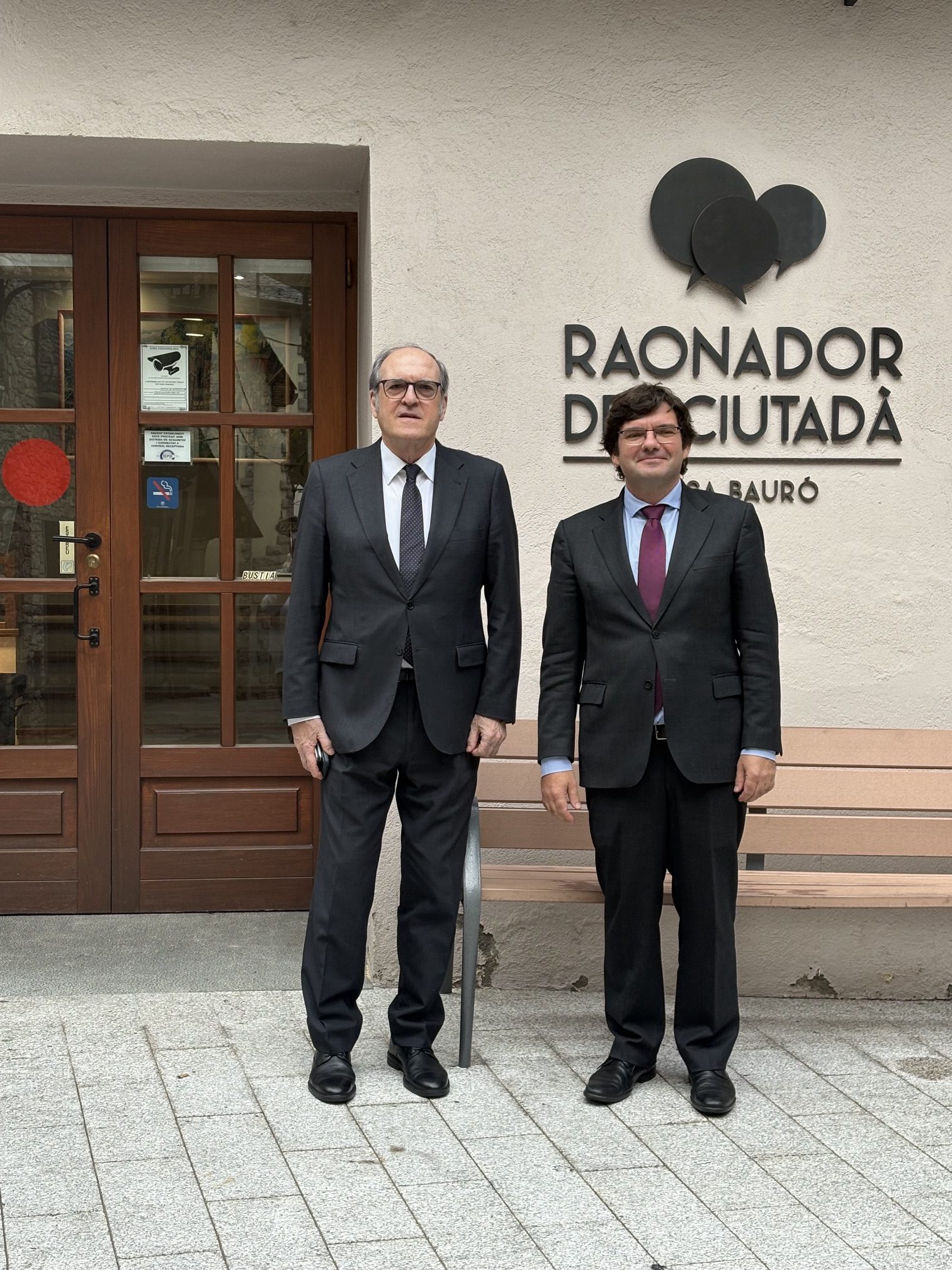 El Raonador del Ciutadà rep el Defensor del Poble espanyol, Ángel Gabilondo, en una visita institucional a Andorra