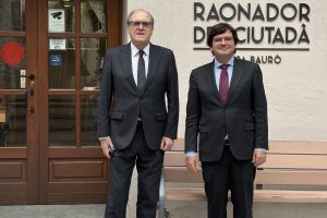 El Raonador del Ciutadà rep el Defensor del Poble espanyol, Ángel Gabilondo, en una visita institucional a Andorra